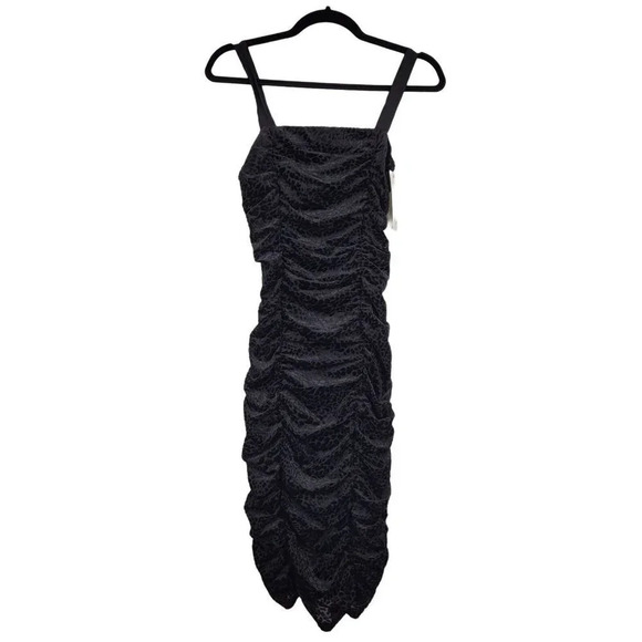 LIKELY Women's Leopard Burnout Alene Dress Black Size 4 NWT - Picture 2 of 10